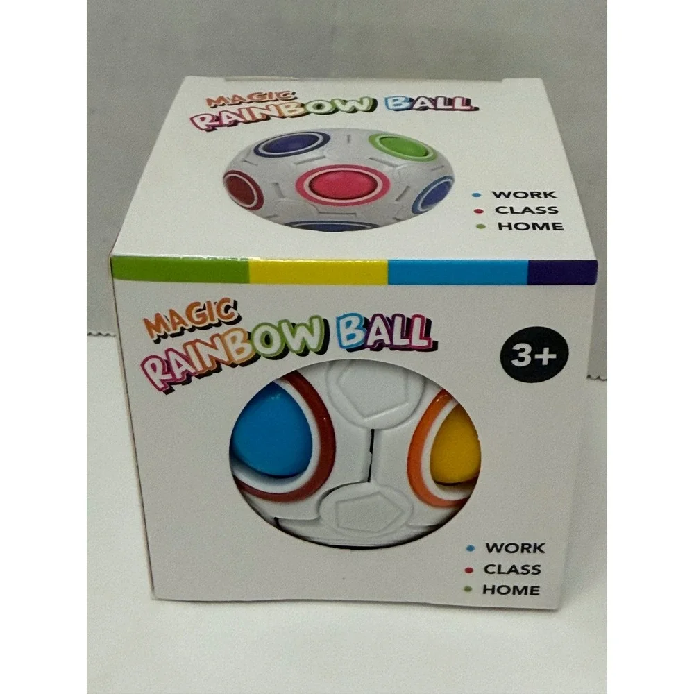 Unbranded rainbow cube